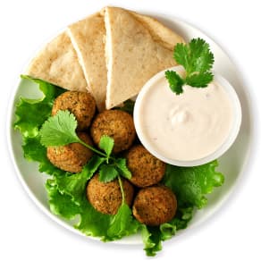 plate with food